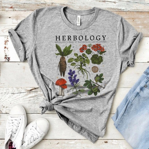 Herbology T Shirt - Harry Potter - Picture 1 of 2